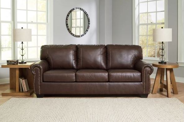 American Design Furniture by Monroe - Arlington Leather Sofa